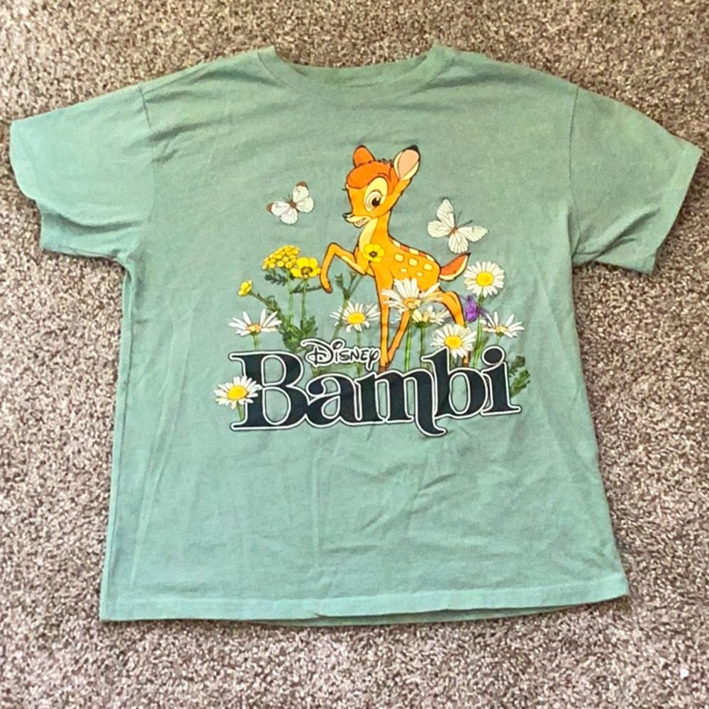 Girls Disney Bambi oversized T-shirt size small